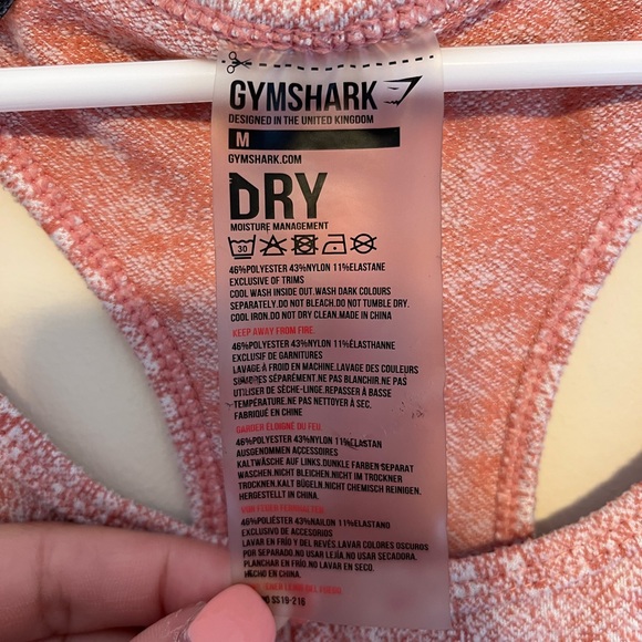 Gymshark Fleur Texture Vest Tank Top - Picture 5 of 6